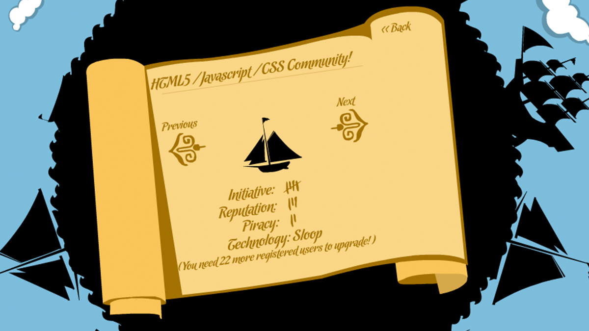 Developer community ship detail in 'Battle of Communities'