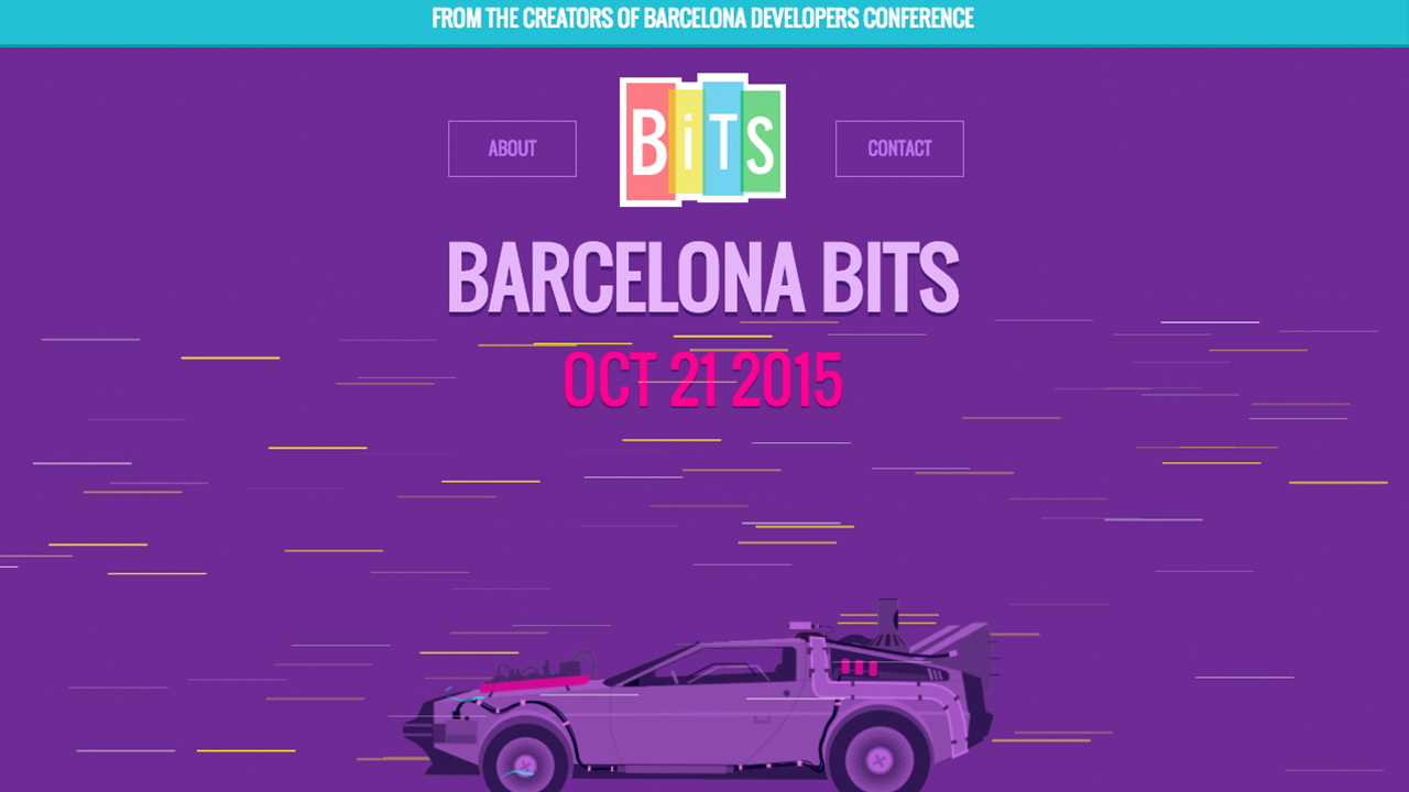 Screenshot of the Barcelona BITS 2015 teaser