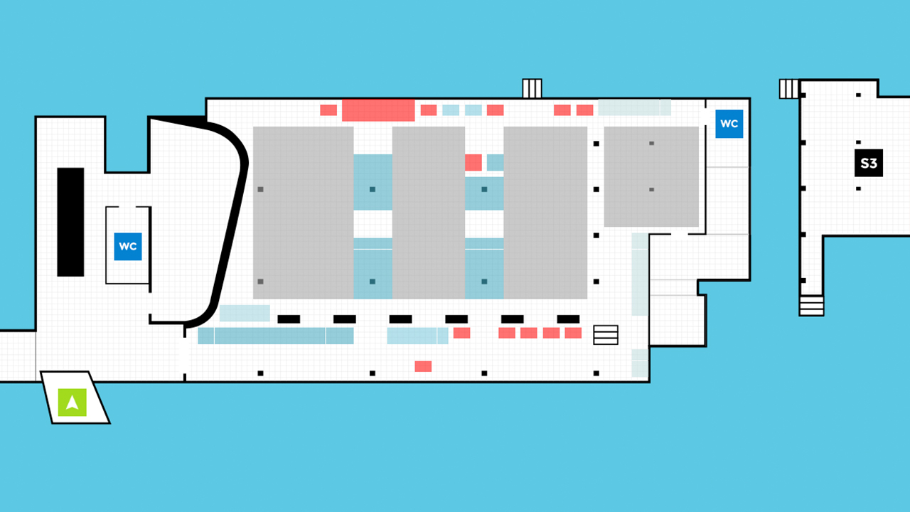 Virtual Venue 2D fallback made with HTML and Javascript